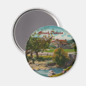 Custer State Park Game Lodge Magnet (Recto/Verso)