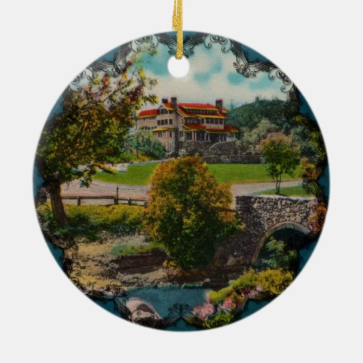 Custer State Park Game Lodge Ornement (Dos)