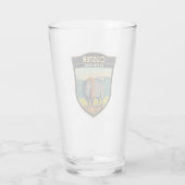 Custer State Park South Dakota American Bison Glas (Achterkant)