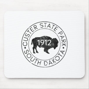 Custer State Park South Dakota Buffel Wandelen Rei Muismat