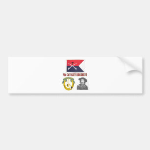 CUSTERS 7E CAVALRY REGIMENT BUMPERSTICKER