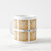 Custom 10 Photo Text Mug (Devant gauche)