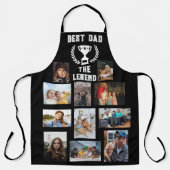 Custom 11 Photo Collage Black  Schort (Voorkant)