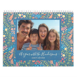 Custom 12-Month Photo Calendar – Holiday Gift Kalender