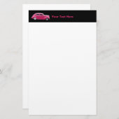 Custom 1940 Famous American Make Sedan Briefpapier (Voorkant / Achterkant)