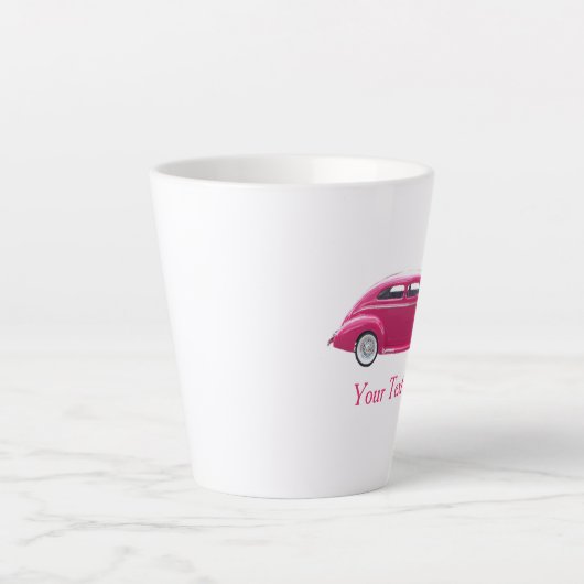 Custom 1940 Famous American Make Sedan Latte Mok (Voorkant)