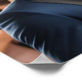 Custom 1 Foto 6e bruiloft Jubileum Welkom Poster (Hoek)