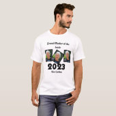 Custom 2023 Grootmoeder van de bruid Foto T-shirt (Voorkant volledig)