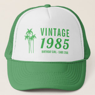 Custom 20th 40th 50th 60th Birthday Squad Trucker Pet