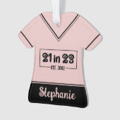 Custom 21st Birthday Cadeau 21 en 23 Est 2002 (devant)