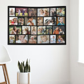 Custom 24 Photo Collage Party Spandoek