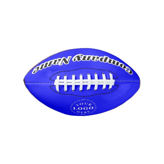 Custom 2 Panel Football with Text and Logo Design (Voorkant)