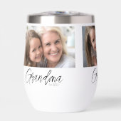 Custom 3 Photo Grandma Established Year (Avant)