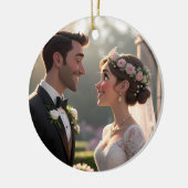 Custom 3D Cartoon Portrait from Photo Keramisch Ornament (Links)