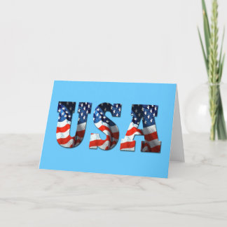 CUSTOM 3D USA Patriottische Briefkaarten & briefpa
