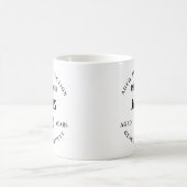 Custom 40th Birthday Mug - Aged to Perfection - Pe (Centre)