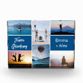 Custom 6 Photo Collage Block - Avontuur & Reizen Fotoblokken (Voorkant)