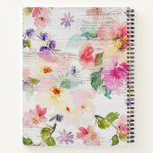 Custom 6 Photo Collage Spiral Notebook Notitieboek (Achterkant)