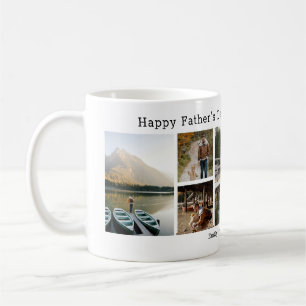 Custom 7 foto We Love You Daddy gepersonaliseerde  Koffiemok