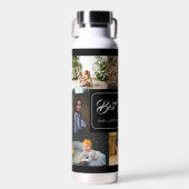 Custom 8 Photo Collage Meilleure bouteille d'eau p (Avant)