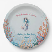 Custom A Little Mermaid is onderweg onder zee