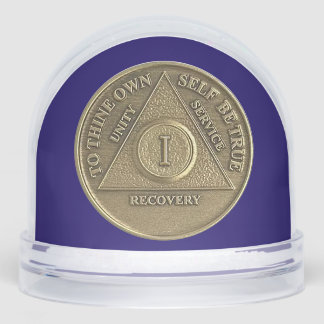 CUSTOM A Miracle Happé et 1 an Sober AA Coin