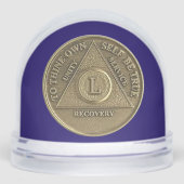 CUSTOM A Miracle Happened, 50 ans Sober AA Coin (Avant)