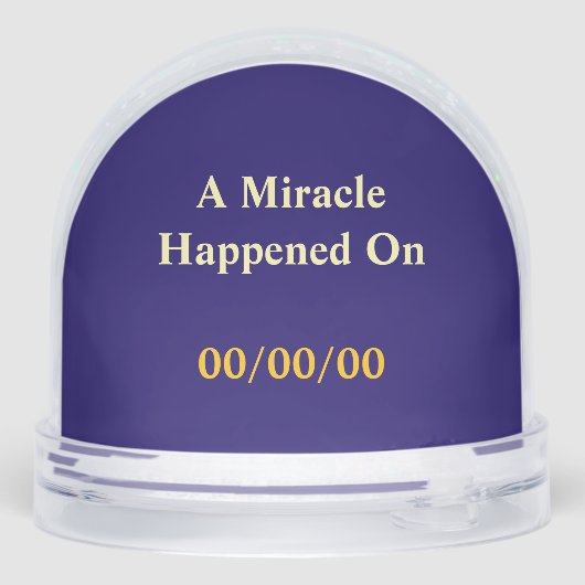 CUSTOM A Miracle Happened, 50 ans Sober AA Coin (Arrière)