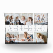 Custom Abuelo Grandchildren Fotoblokken (Voorkant)