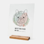 Custom Acrylic Sign – Personalized Home Décor (Angle)