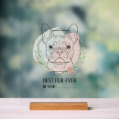 Custom Acrylic Sign – Personalized Home Décor (Neutre)