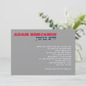 Custom Adam Benjamin 002750 Kaart (Staand voorkant)