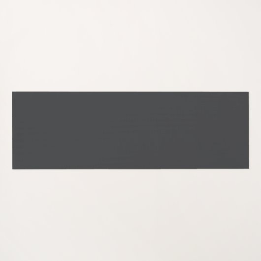 Custom Add Jouw naam Modern Grey Yogamat (Achterkant (horizontaal))