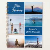 Custom Adventure Photo Collage Planner (Voorkant)