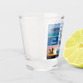 Custom Adventure Photo Collage Shot Glass Shot Glas (Links)