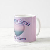 Custom Aesthetic Pink and purple Mug (Devant droit)
