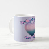 Custom Aesthetic Pink and purple Mug (Devant gauche)