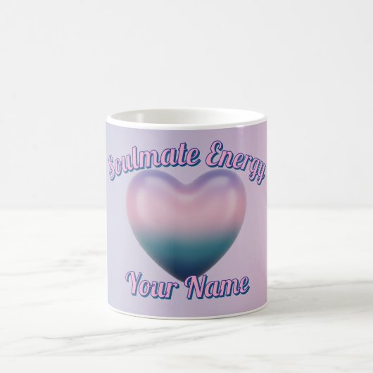 Custom Aesthetic Pink and purple Mug (Centre)