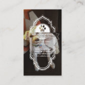 CUSTOM AFBEELDING pet paw loyaliteitsprogramma Klantenkaartje (Voorkant)