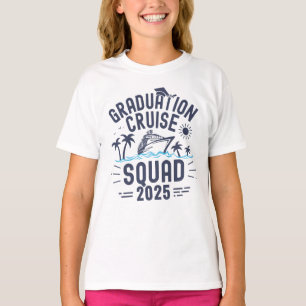 Custom Afstuderen Cruise Squad Afstudeerder Trip G T-shirt