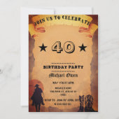 Custom Age Land Western Aged Papier Kaart (Voorkant)