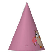 Custom Age Verjaardag Uil Party Pet Feesthoedjes (Links)