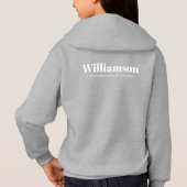 Custom Aikido Martial Arts Nom de la date (Dos)