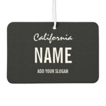 Custom Air Freshener - Licentie Bord State
