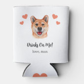 Custom Akita Inu Pet Wedding Koelbox Blikjeskoeler (Voorkant)