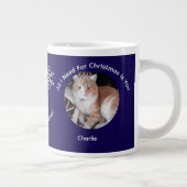 Custom All I Need Cat Photo Specialty Mug Extra Grote Beker (Rechts)