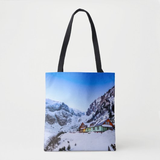Custom All-Over-Print Canvas tas Malaiesti, Bucegi (Voorkant)