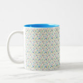 Custom All-Over Print Geometric Pattern Coffee Mug (Gauche)