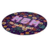 Custom and personalized mother's day gift  lumbar snijplank (Hoek)