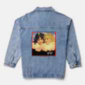 CUSTOM  ANGELS DENIM JACKET (Achterkant)